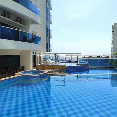 De Lujo Con Vista Al Mar - Excelente Ubicacion Apartment Cartagena